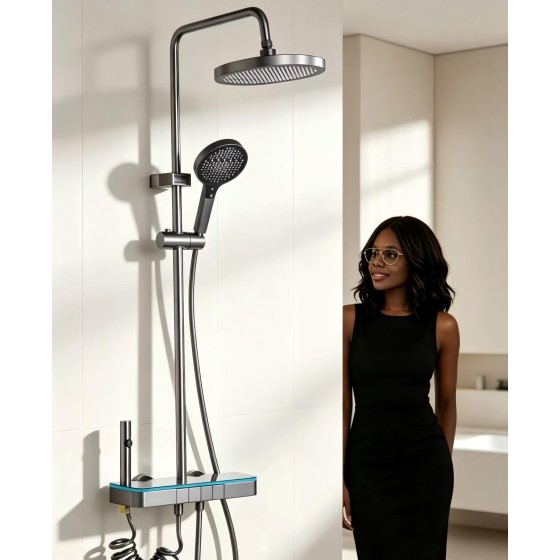 N236R gray shower set ,china